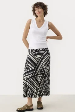 Part Two Nikkia toppi, bright white