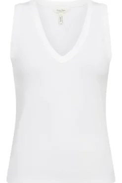 Part Two Nikkia toppi, bright white