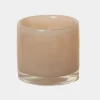 Olsson & Jensen Nilla lasilyhty, light pink Ø8cm