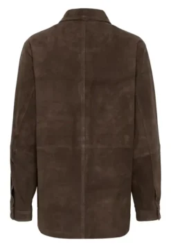 My Essential Wardrobe Olly Suede mokkatakki, delicioso