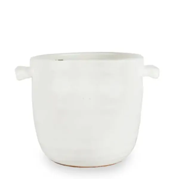 Olsson & Jensen - Keraaminen ruukku 22cm, valkoinen