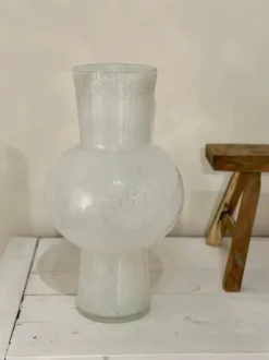 Olsson & Jensen - Spume vaasi 41cm, valkoinen