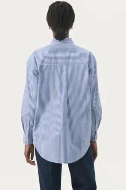 Part Two Parinaz paita, amparo blue stripe