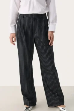 Part Two - Cherra pants, Dark navy pinstripe