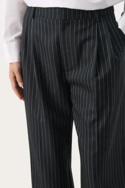 Part Two - Cherra pants, Dark navy pinstripe