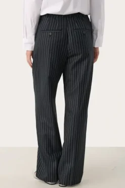 Part Two - Cherra pants, Dark navy pinstripe