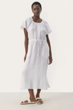 Part Two - Geoline pellavamekko, bright white