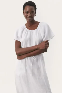 Part Two - Geoline pellavamekko, bright white