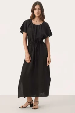 Part Two - Geoline pellavamekko, black