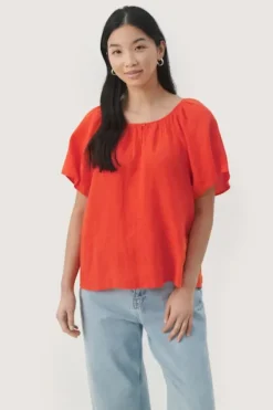 Part Two - Georgiana pusero, mandarin red