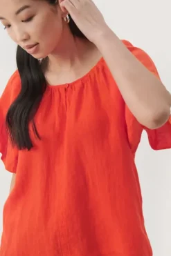 Part Two - Georgiana pusero, mandarin red