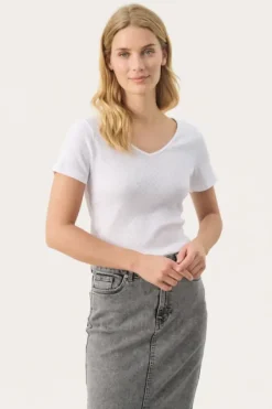 Part Two - June t-paita, bright white