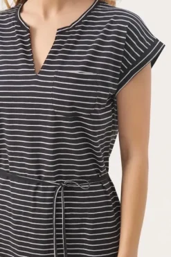 Part Two - Mabels mekko, dark navy stripe