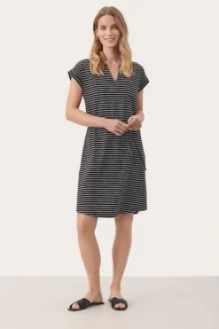 Part Two - Mabels mekko, dark navy stripe