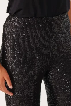 Part Two - Tatiana kimallehousut long, musta