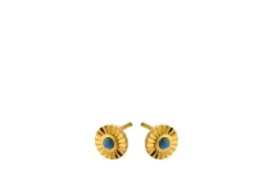 Pernille Corydon - Autumn Sky Earsticks 8mm, kulta