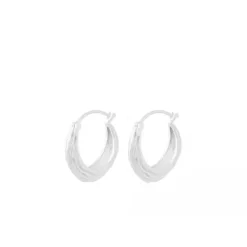 Pernille Corydon - Coastline korvakorut, hopea