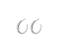 Pernille Corydon - Hana Earrings 22mm, hopea