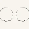 Pernille Corydon - Large Hellir Hoops, hopea