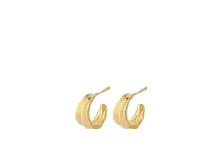 Pernille Corydon - Mini Ocean Shine korvakorut, kulta