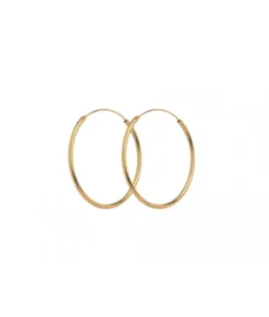Pernille Corydon - Mini Plain Hoops, kulta 20mm