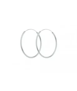 Pernille Corydon - Mini Plain Hoops, hopea 20mm