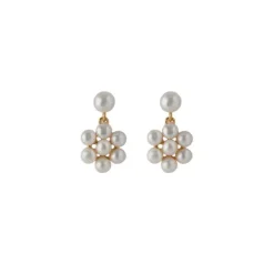 Pernille Corydon - Ocean Bloom korvakorut, kulta