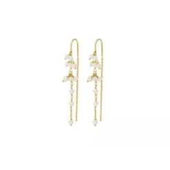 Pernille Corydon - Ocean Treasure korvakorut, kulta