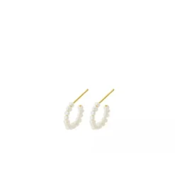 Pernille Corydon - Ocean Treasure Hoops, kulta