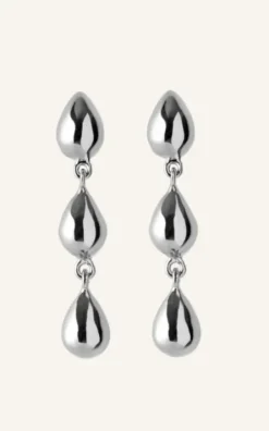 Pernille Corydon - Rain korvakorut, hopea