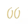 Pernille Corydon - Sea Reflection hoops, kulta