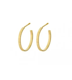 Pernille Corydon - Sea Reflection hoops, kulta