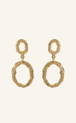 Pernille Corydon - Shadow Storm korvakorut, kulta