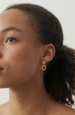 Pernille Corydon - Shadow Storm korvakorut, kulta