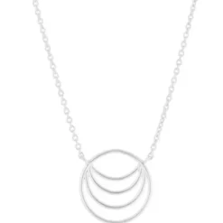 Pernille Corydon - Silhouette kaulakoru, hopea