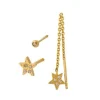 Pernille Corydon - Sparkling Star Earring box, kulta