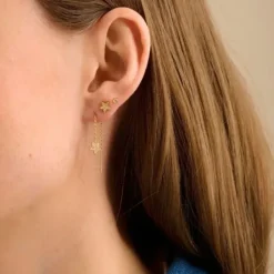 Pernille Corydon - Sparkling Star Earring box, kulta