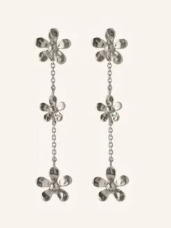 Pernille Corydon - Wild Poppy korvakorut, hopea