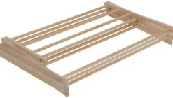 Pesuliisu - puinen pyykkiteline, leveä