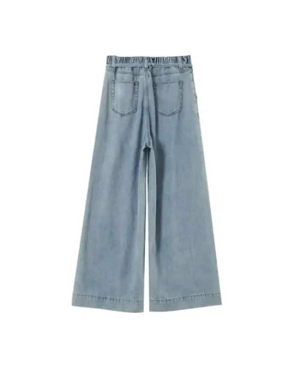 Cafe Latte Pompon farkut, skye blue