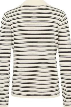 Part Two Putu raitaneule, dark navy stripe