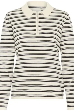 Part Two Putu raitaneule, dark navy stripe