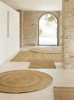 Tine K Home Pyöreä juuttimatto