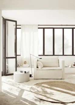 Tine K Home Pyöreä juuttimatto