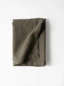 Tell Me More Pöytäliina pellavaa 145x270, taupe