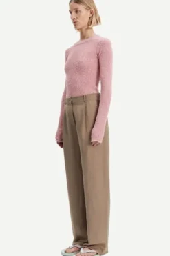 Samsoe&Samsoe - Agneta housut, dark elmwood