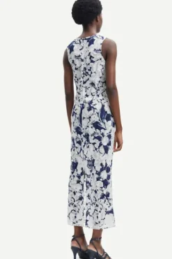 Samsoe&Samsoe - Alina mekko, Flora blue