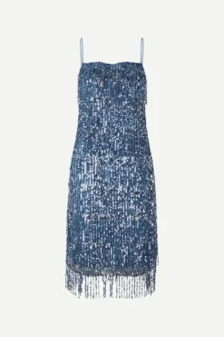 Samsoe&Samsoe - Astella mekko, midi blue