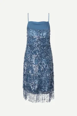 Samsoe&Samsoe - Astella mekko, midi blue