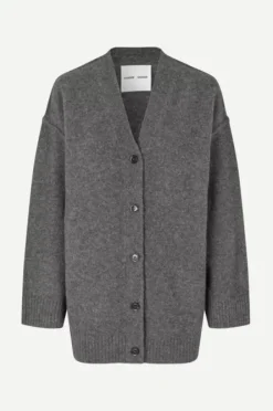 Samsoe&Samsoe - Saceleste neuletakki, black oyster